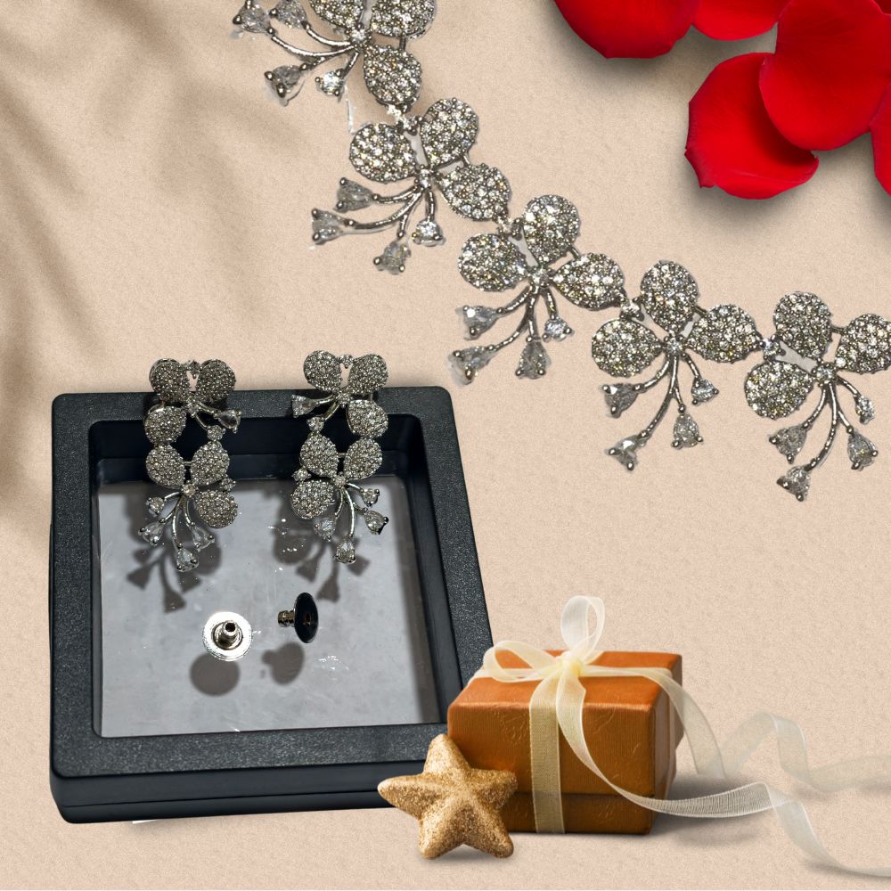 Sparkle Luxury American Diamond Set