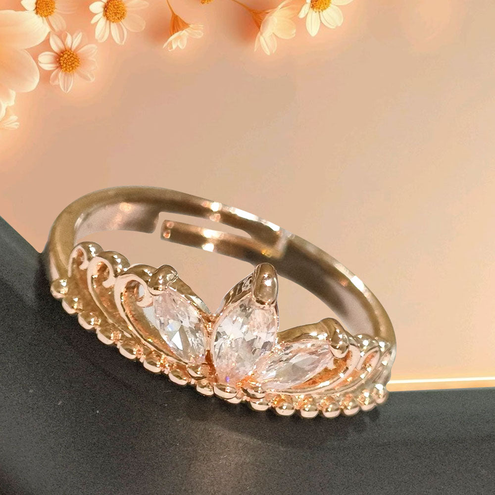 Rose Gold Couple Rings for Lovers