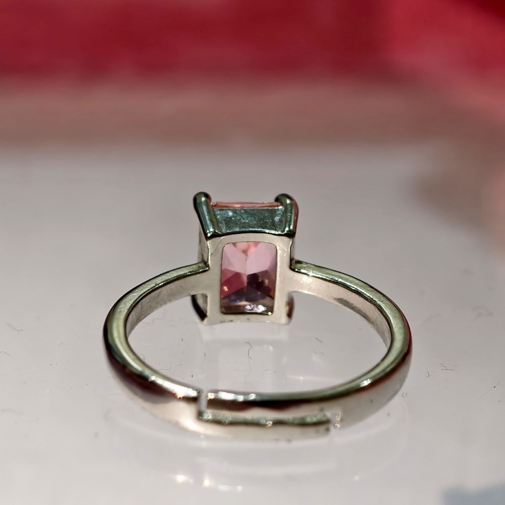 Special Silver Plated Adjustable Ring For women