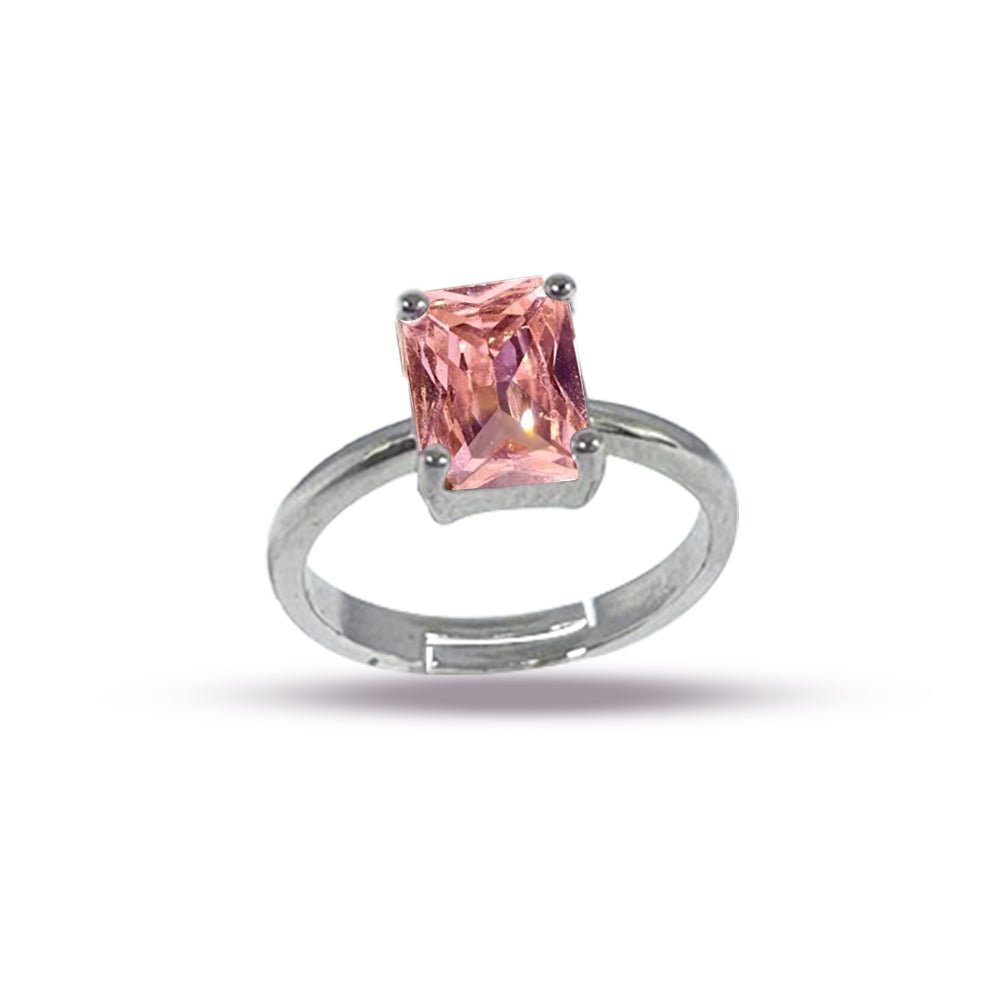 Special Silver Plated Adjustable Ring For women