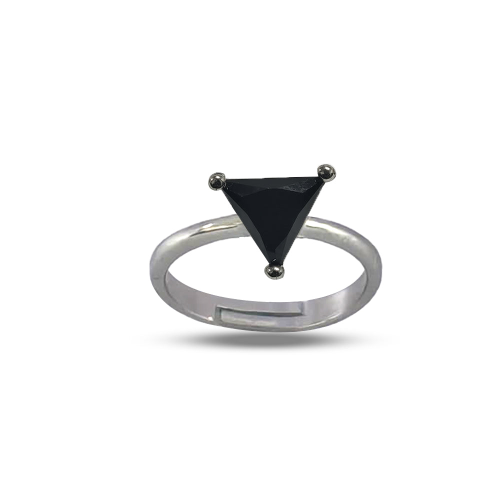 Midnight Trillion Black Onyx Ring