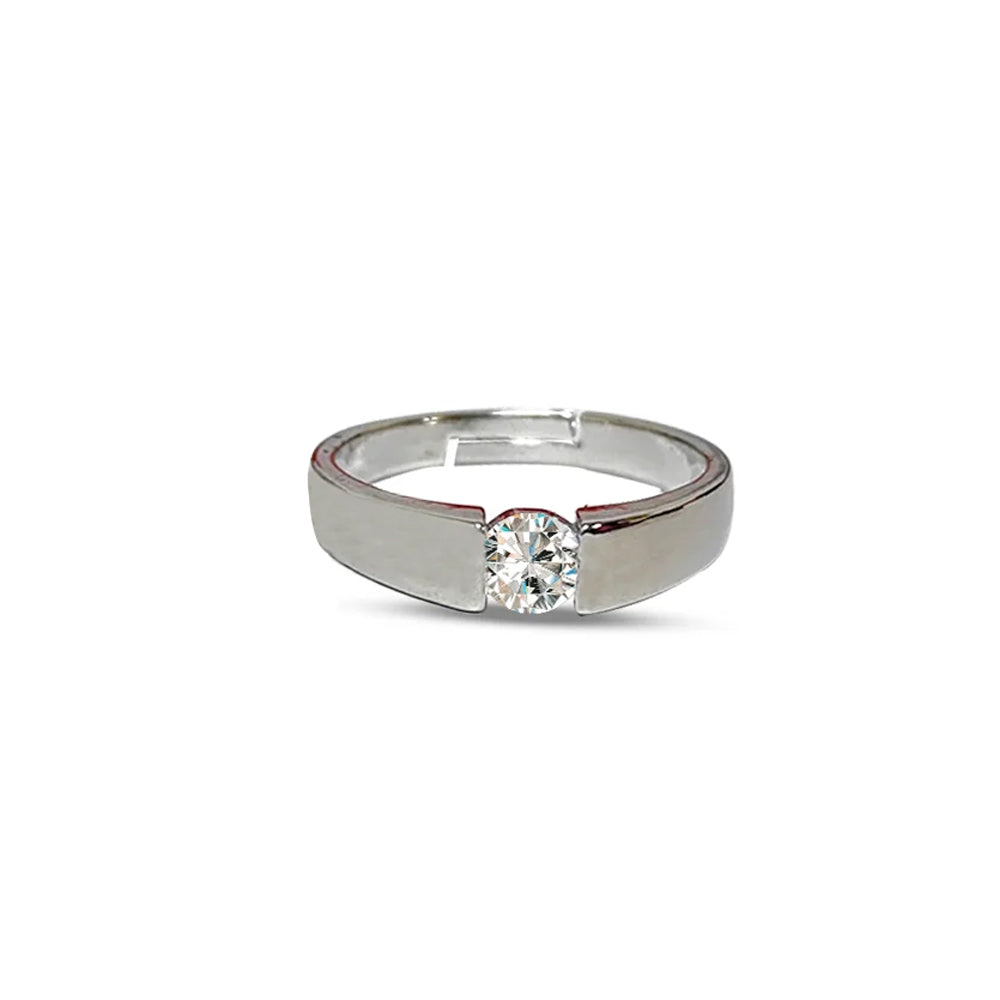 Eternal Brilliance Men's Solitaire Ring