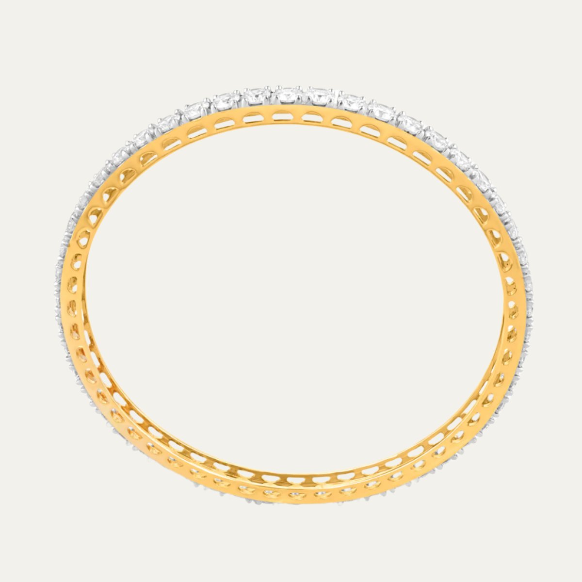 Aukera - Elegant Diamond Bangle