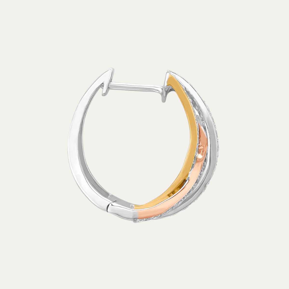 Aukera - Enigmatic Tricolour Earrings
