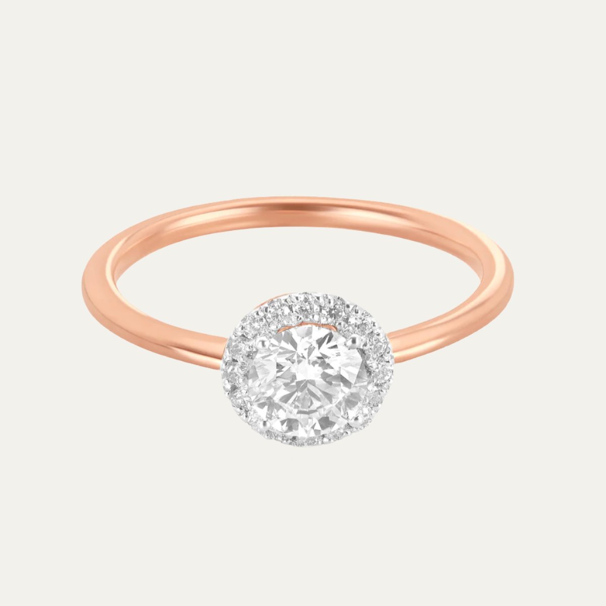 Aukera - Blushing Beauty Halo Ring