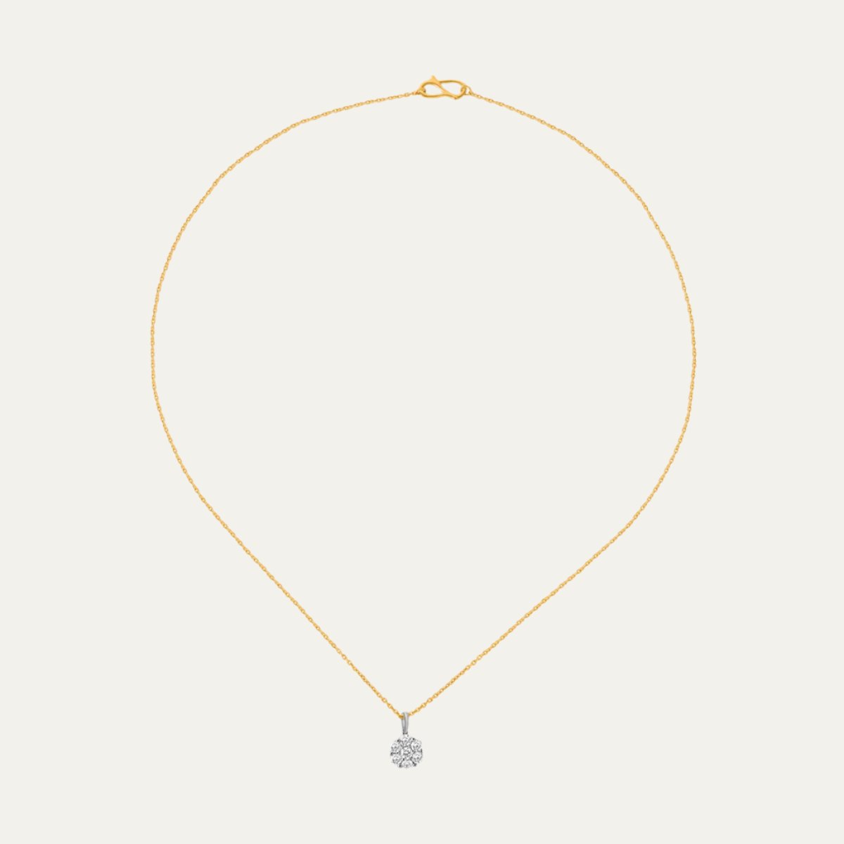 Aukera - Luminous Petals Flower Pendant