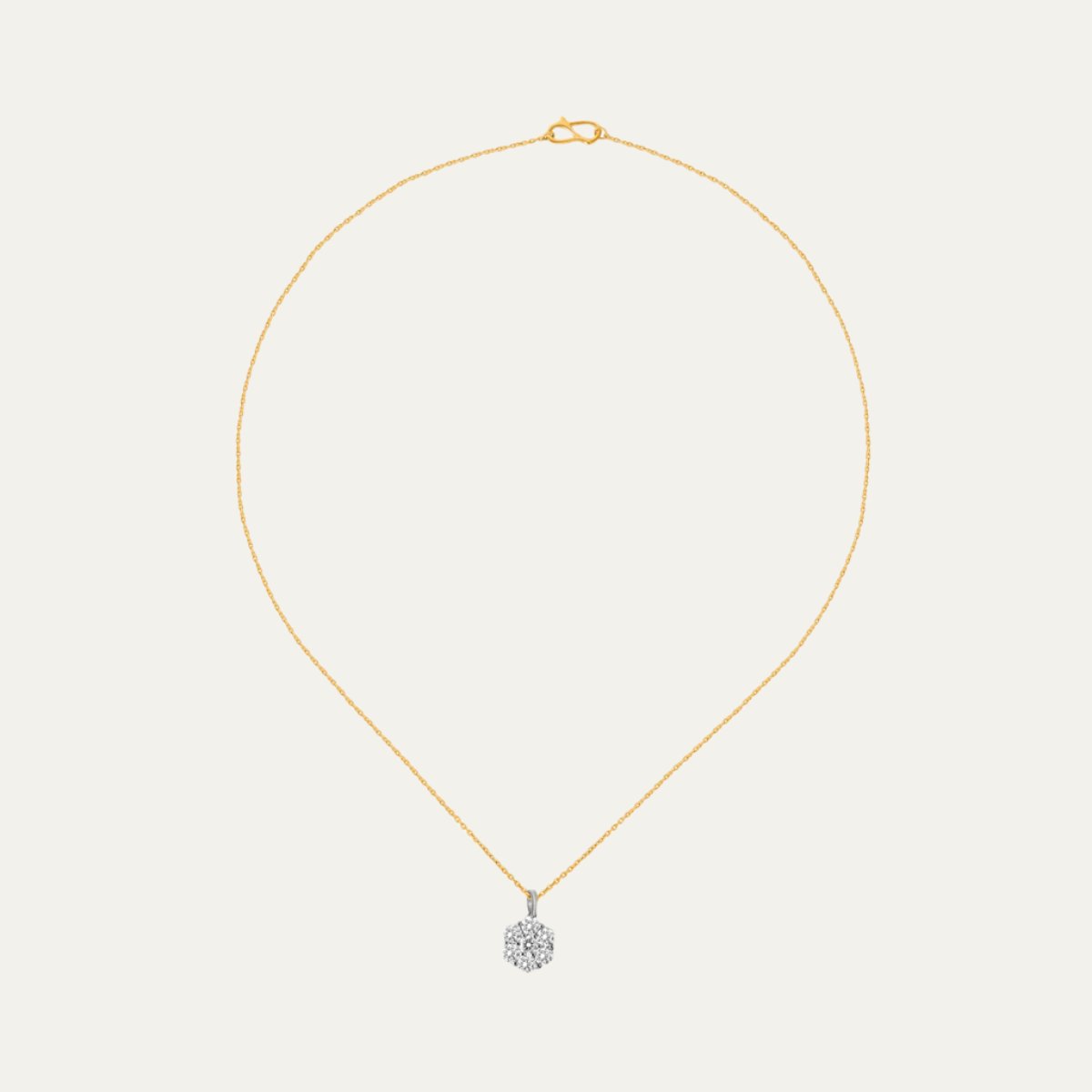 Aukera - Luminous Petals Flower Pendant