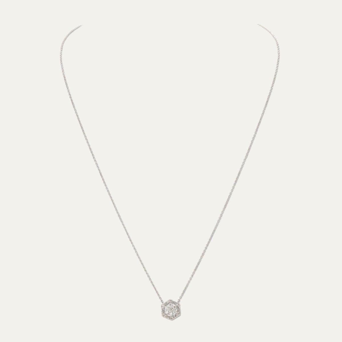 Aukera - Rosy Radiance - Nakshatra Hexa Pendant