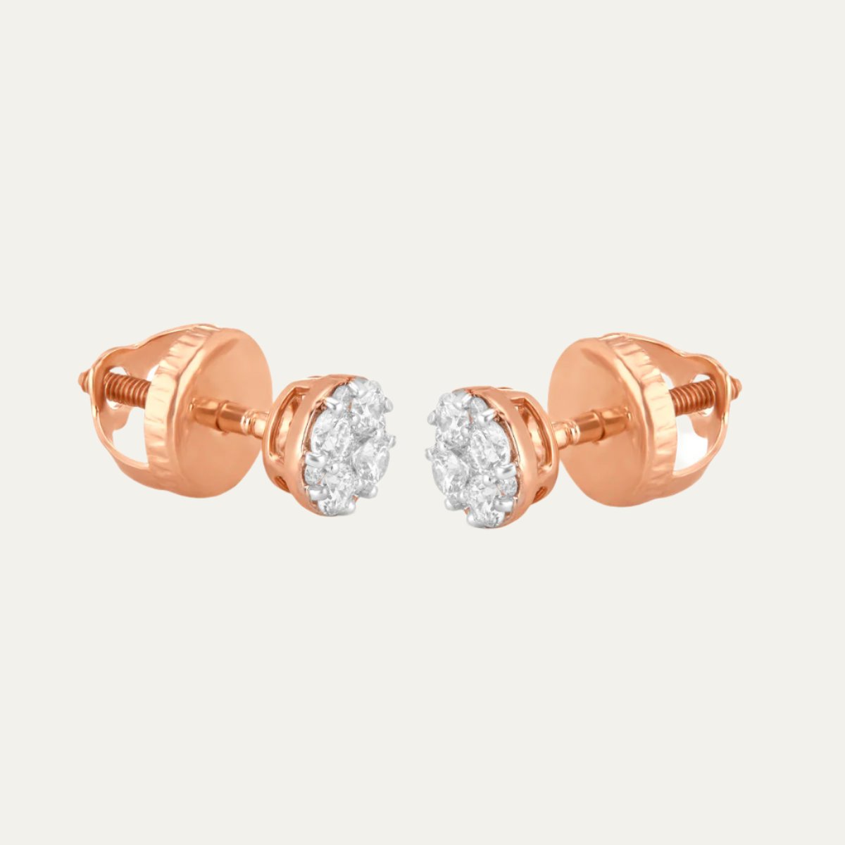 Aukera - Rosaline Cluster Stud Earrings