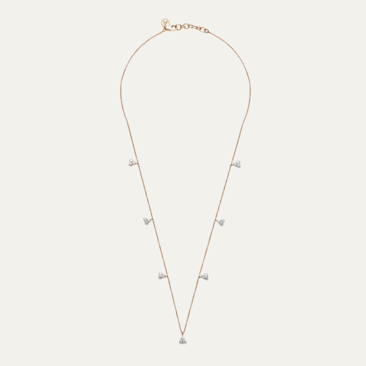 Aukera - Ethereal Trillium - Sleek Cable Necklace