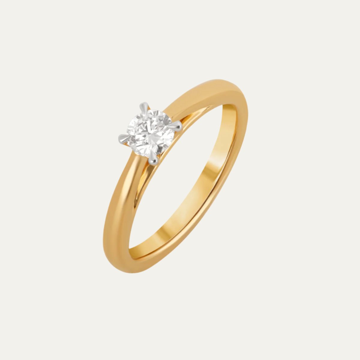Aukera - Starlet Spark Solitaire Ring