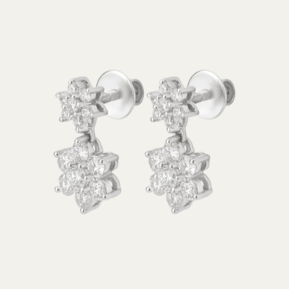 Aukera - Celestial Cascades - Nakshatra Drop Earrings