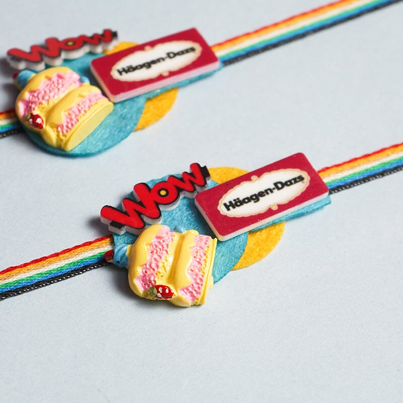 Wow Haagen Dazs Quirky Rakhi