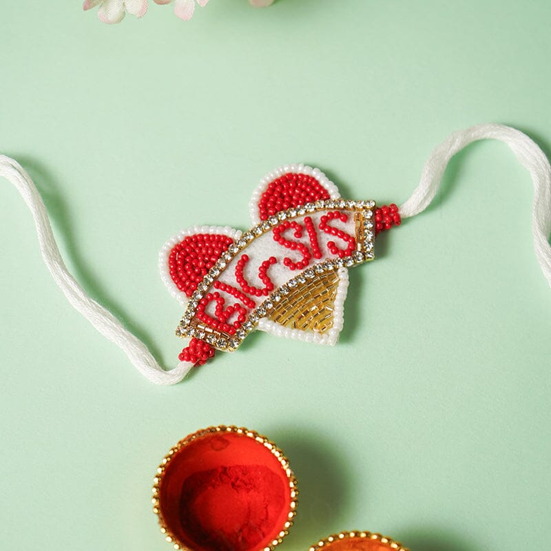 Lover Heart Bond Sister Rakhi