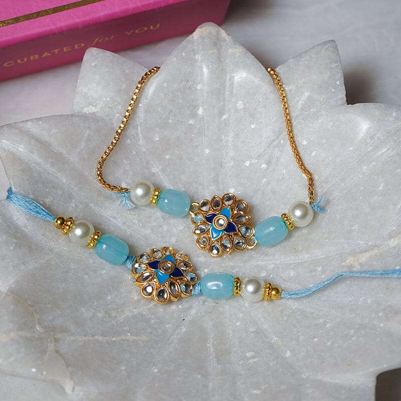 Blossom Bliss Bhaiya Bhabhi Rakhi