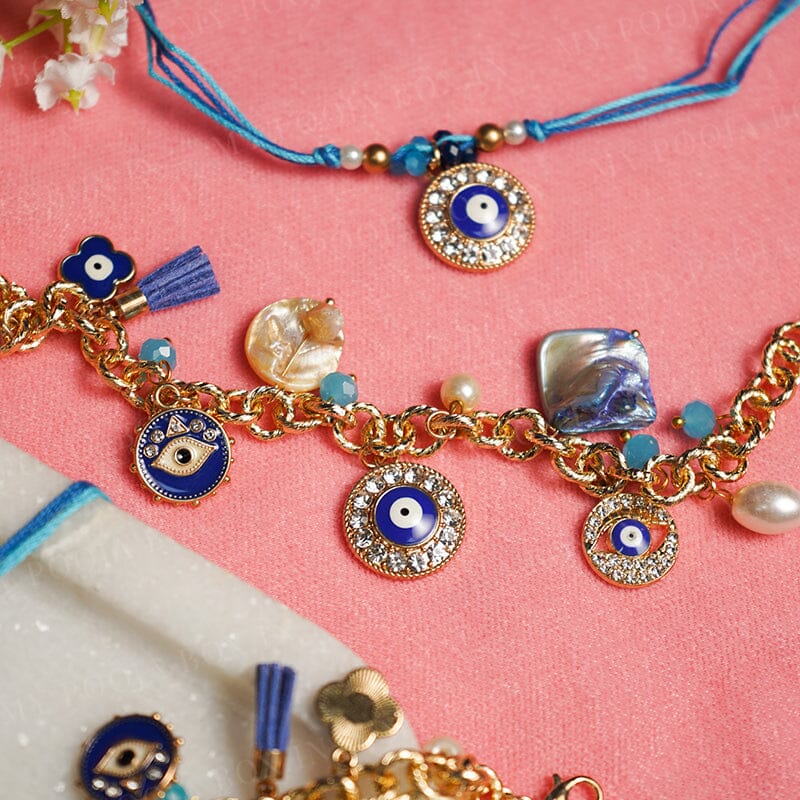 Marvelous Evil Eye Bhaiya Bhabhi Rakhi