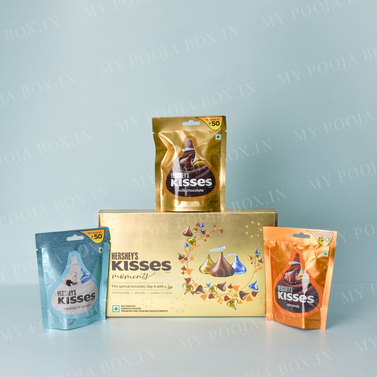 Hershey's Kisses Creamy Milk Chocolate 108GMS