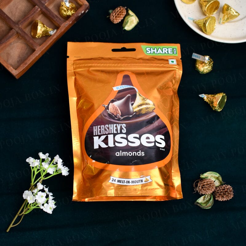 Hershey's Kisses Whole Almond Chocolate 100.8 GMS