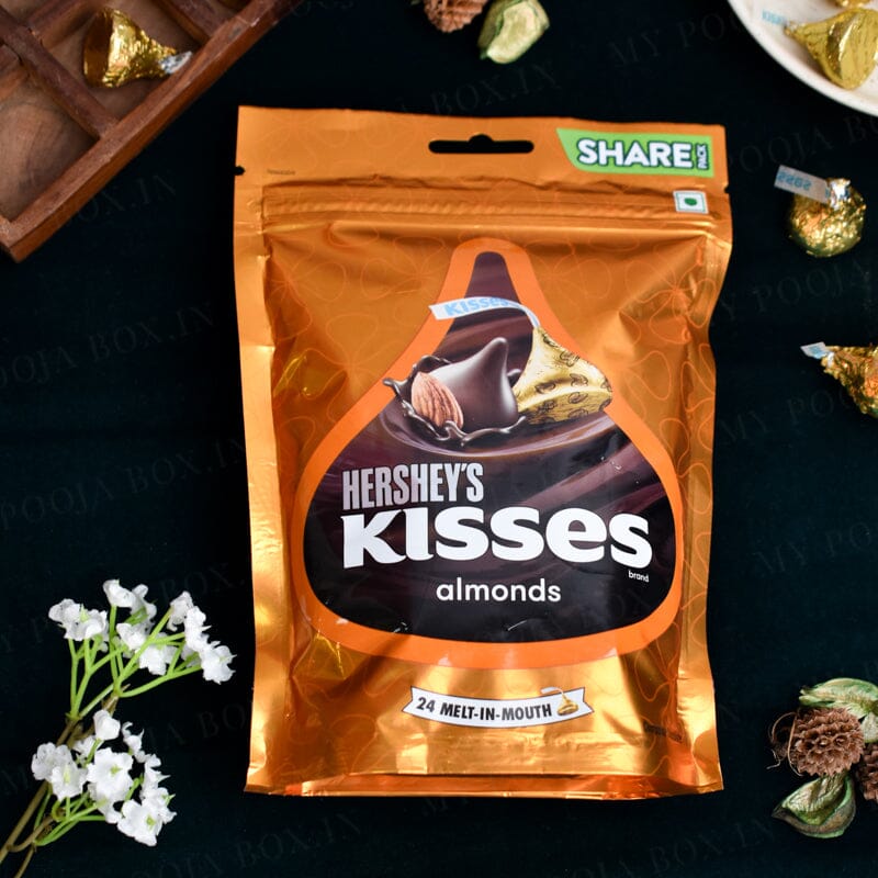 Hershey's Kisses Whole Almond Chocolate 100.8 GMS