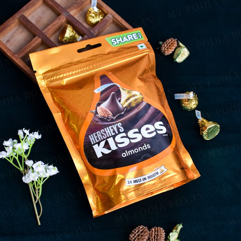 Hershey's Kisses Whole Almond Chocolate 100.8 GMS