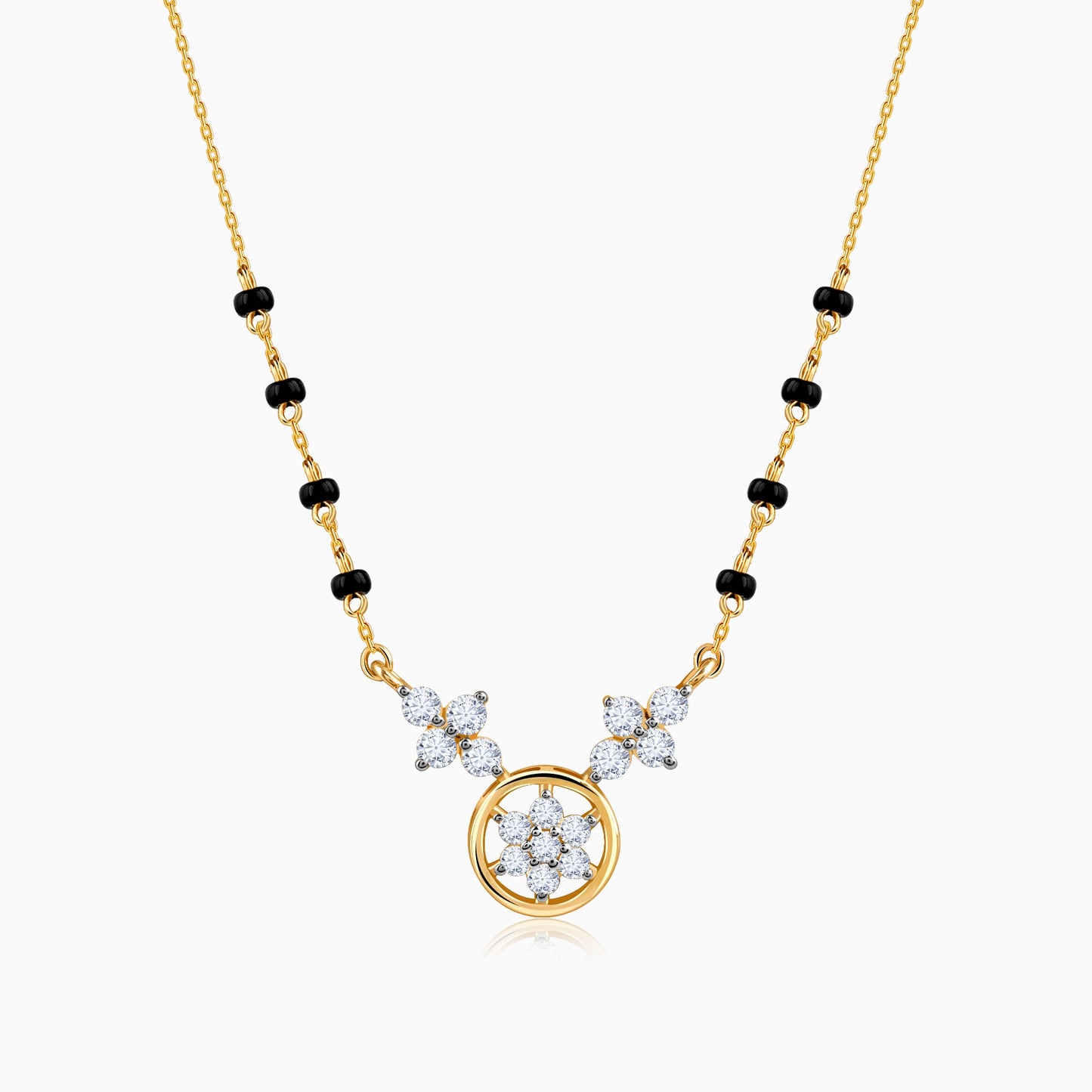 Gold Swapna Diamond Mangalsutra
