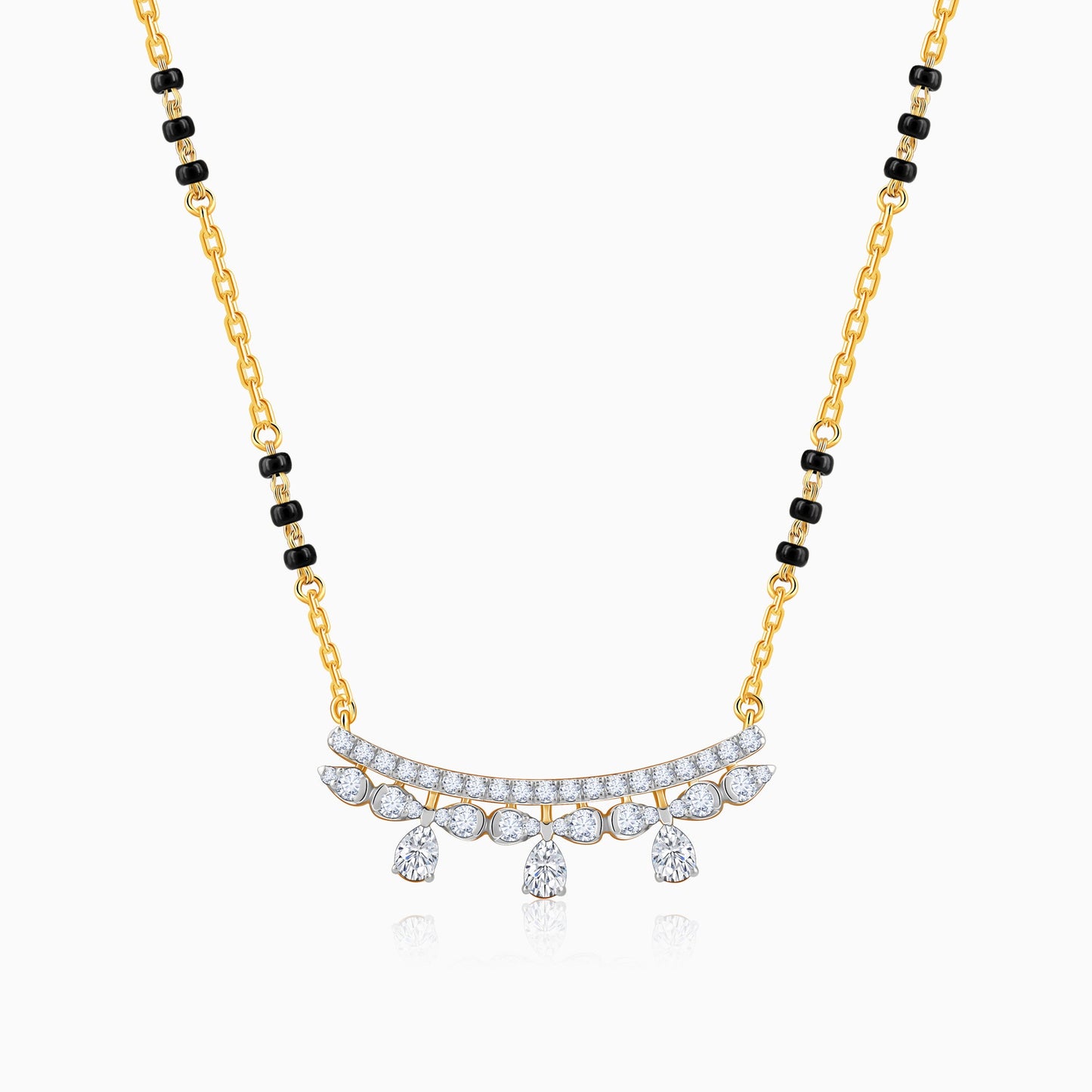 Gold Pavitra Diamond Mangalsutra