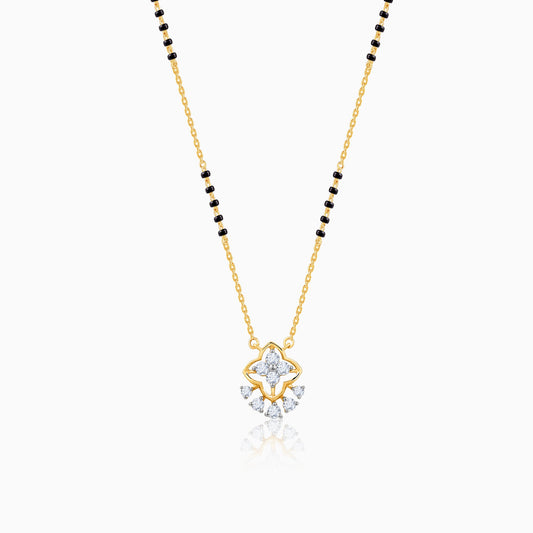 Gold Avni Diamond Mangalsutra
