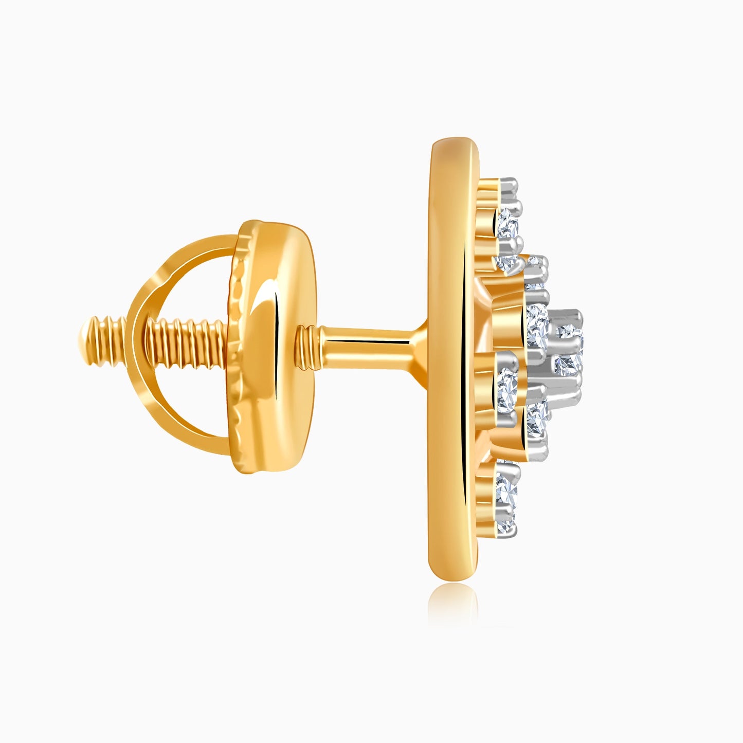 Gold Aurelle Diamond Earrings