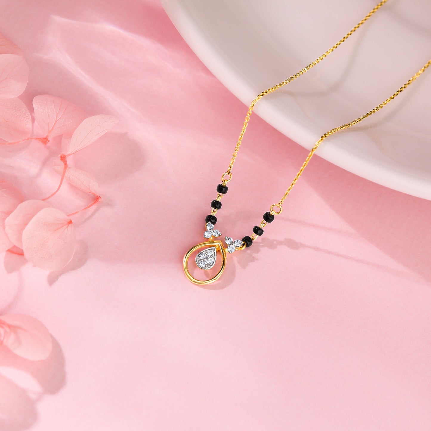 Gold Gaiety Diamond Mangalsutra