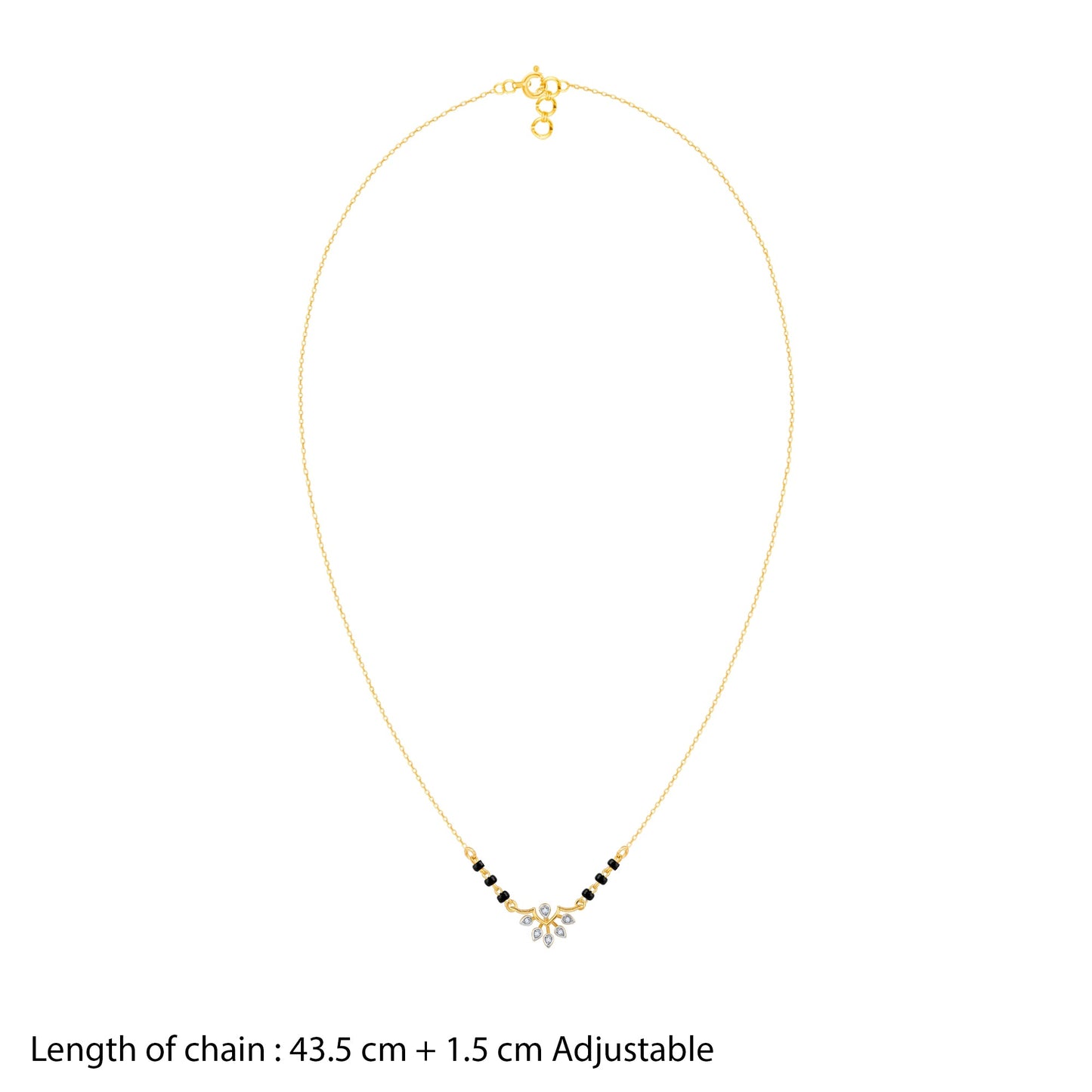 Gold Mellow Diamond Mangalsutra