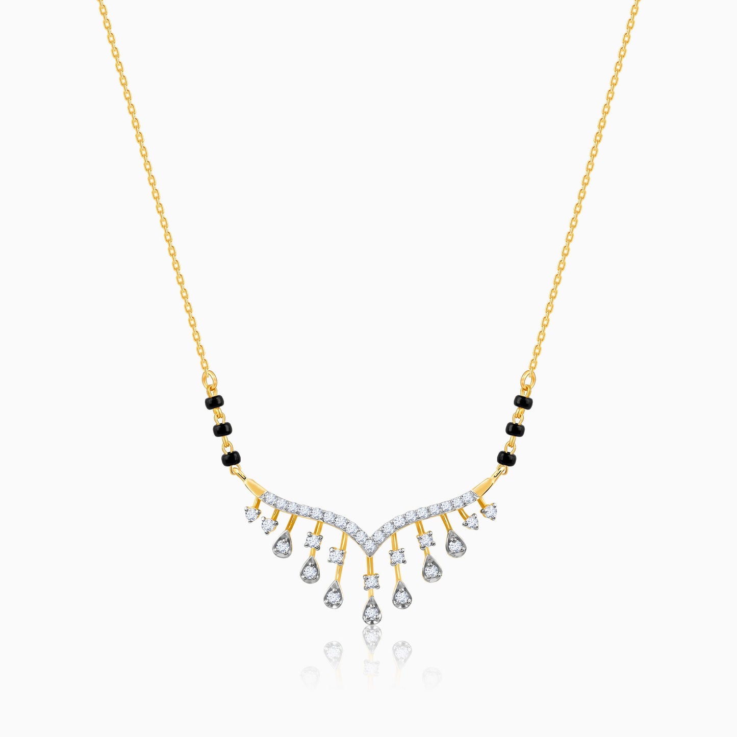 Gold Pavitra Bandhan Diamond Mangalsutra
