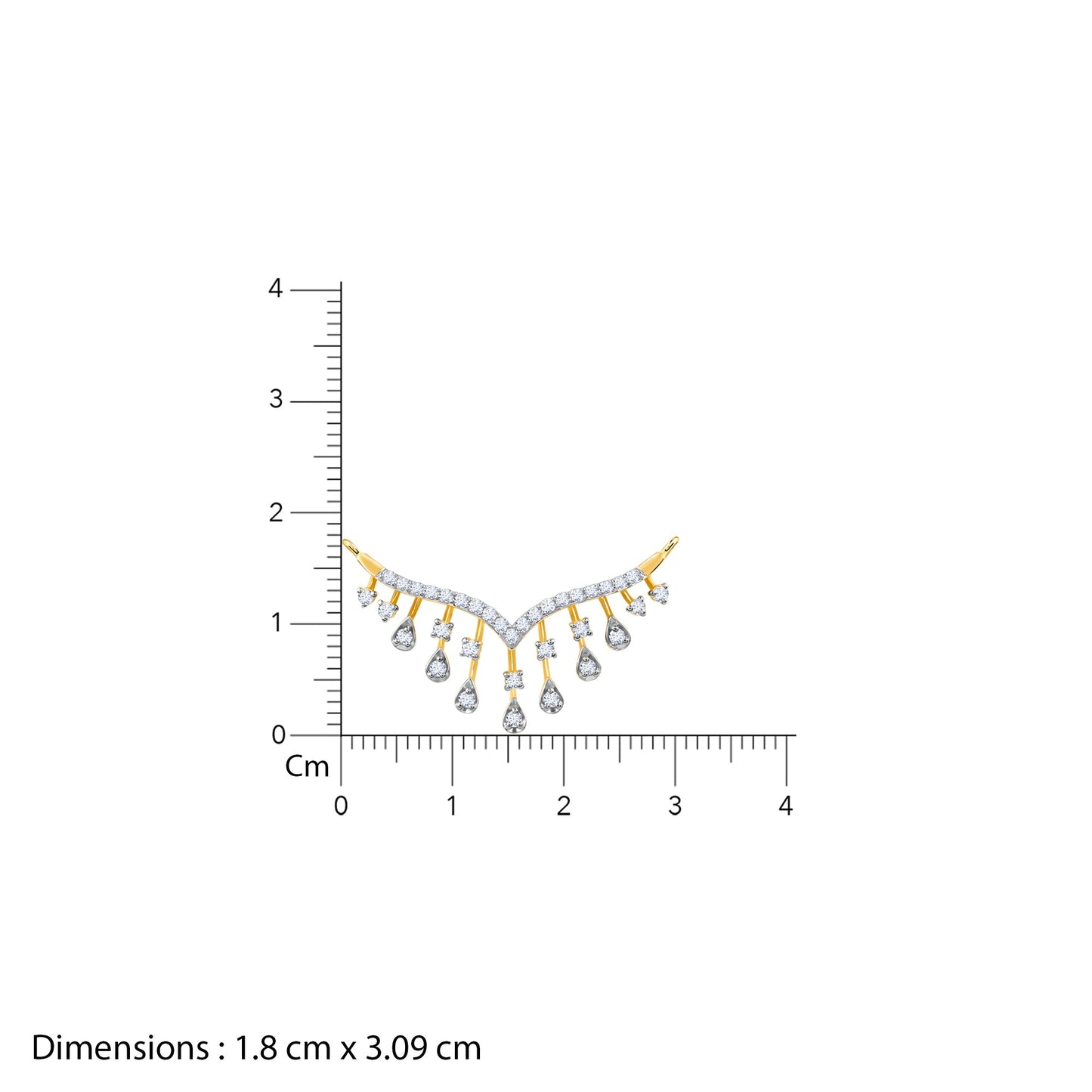 Gold Pavitra Bandhan Diamond Mangalsutra