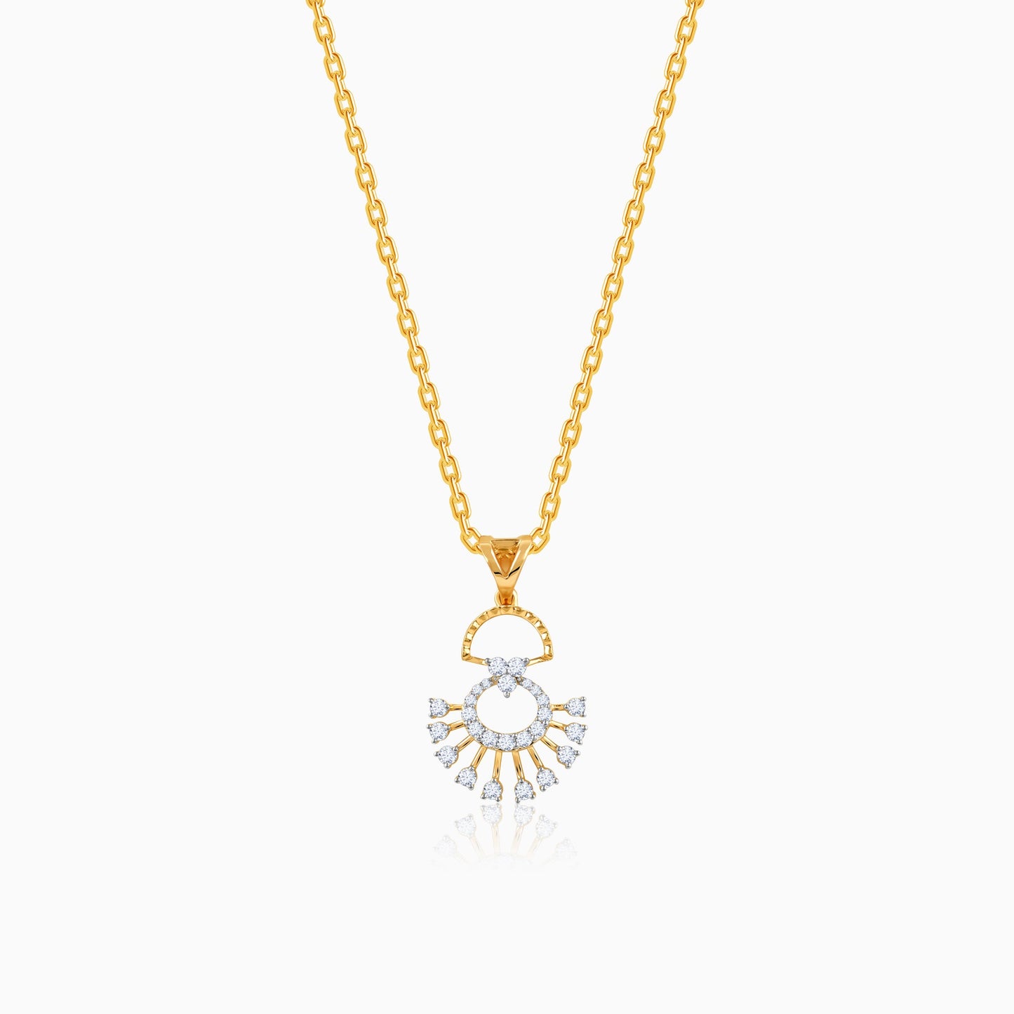 Gold Serene Moments Diamond Pendant