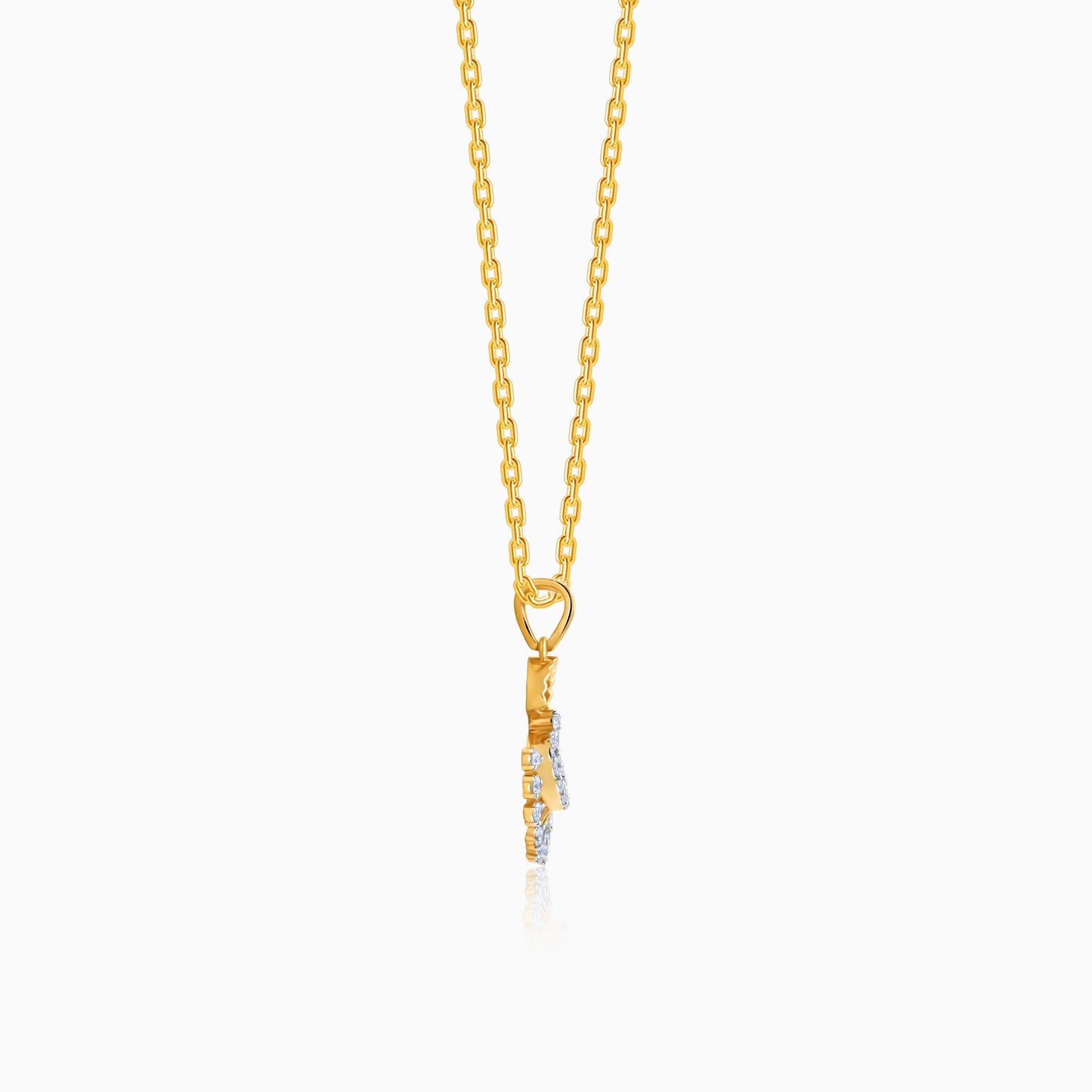 Gold Serene Moments Diamond Pendant