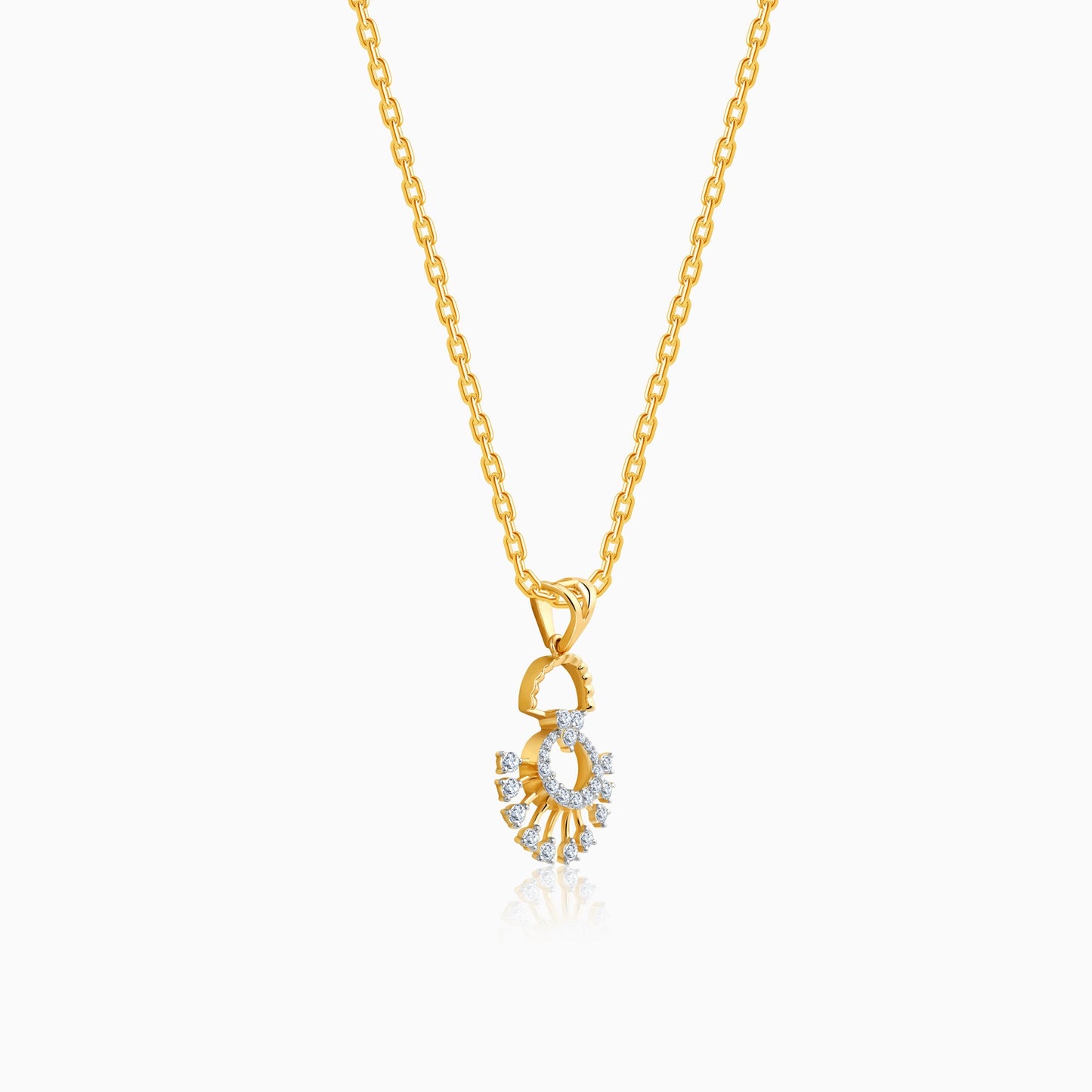 Gold Serene Moments Diamond Pendant