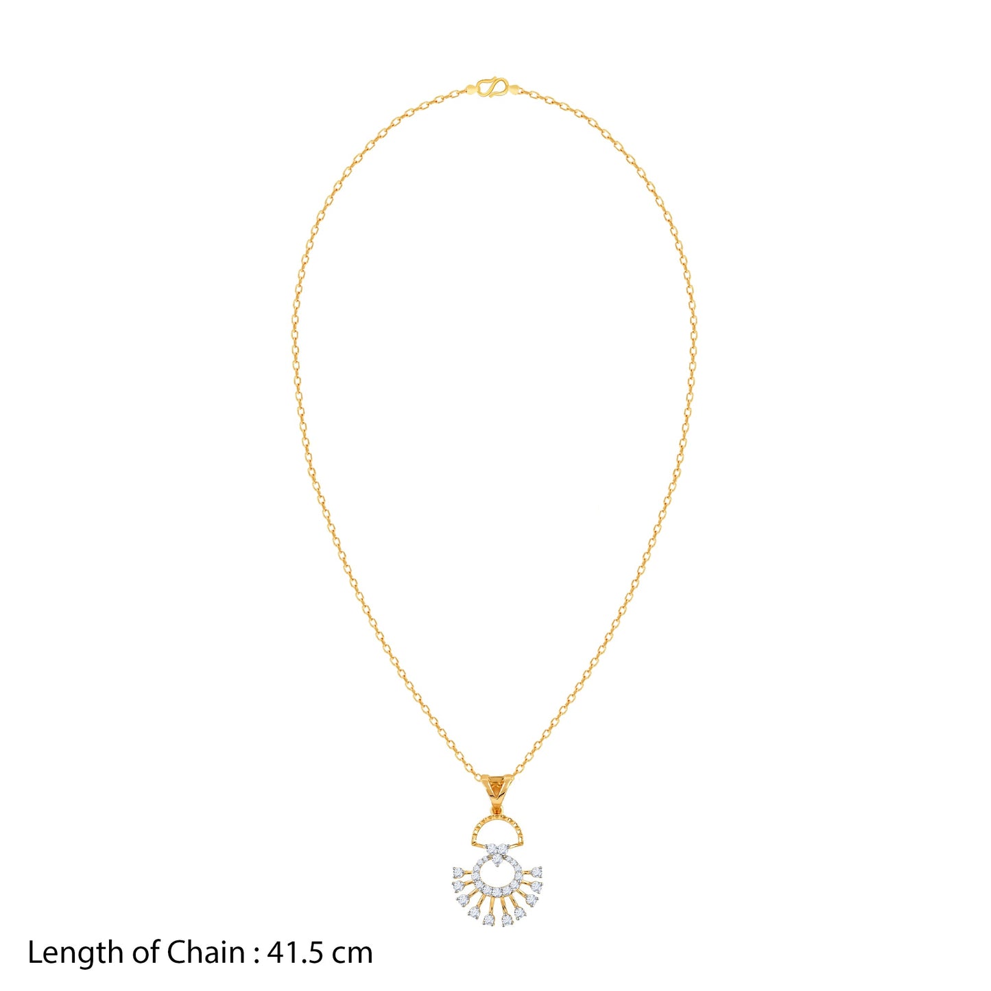 Gold Serene Moments Diamond Pendant