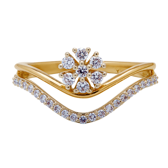 Aukera – Floral Bloom Ring