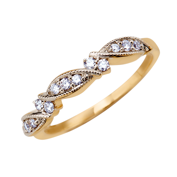 Aukera - Elowen Vine Diamond Band