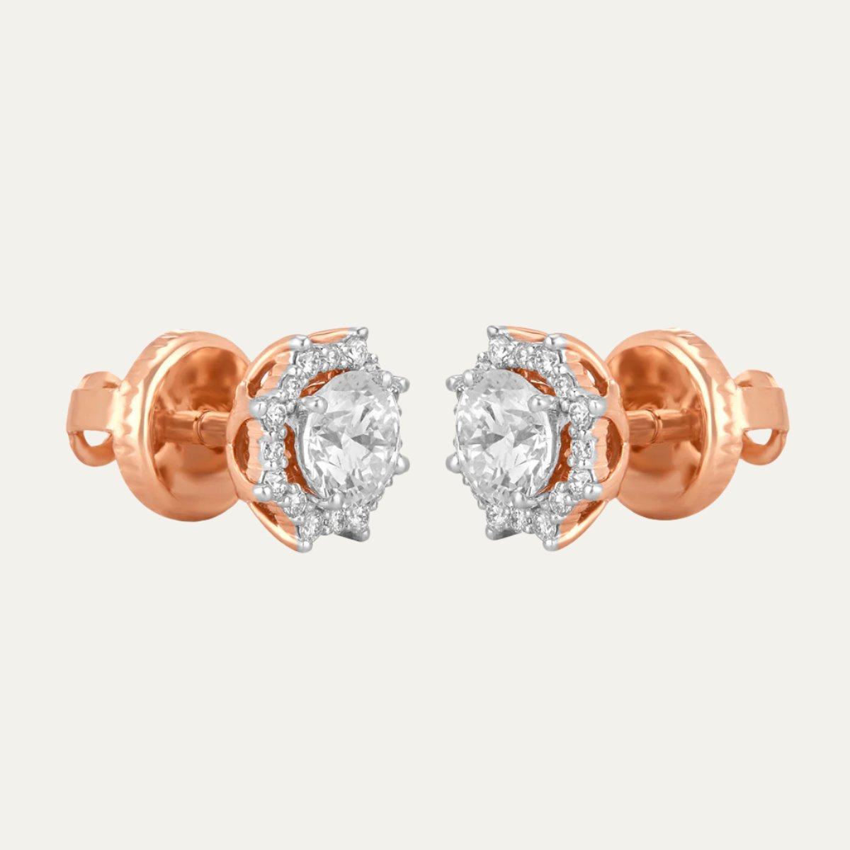 Aukera - Rose Radiance Studs
