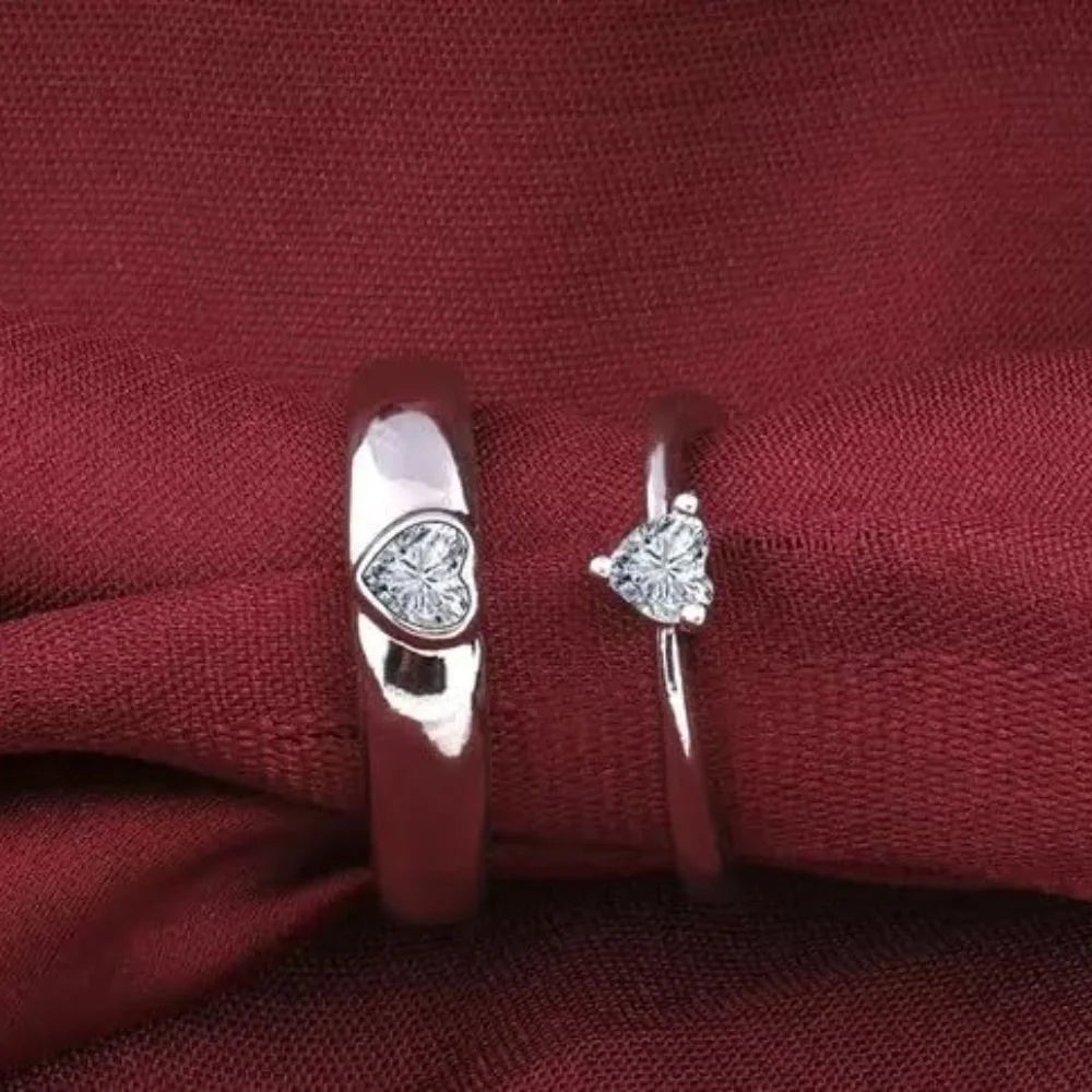 Eternal Heartbeat Couple Rings