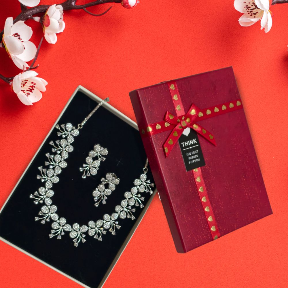 Sparkle Luxury American Diamond Set