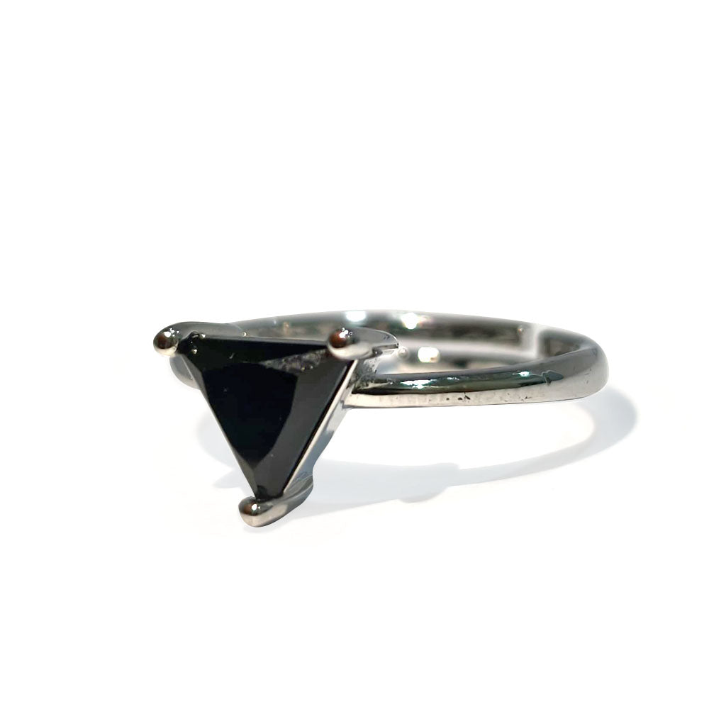 Midnight Trillion Black Onyx Ring