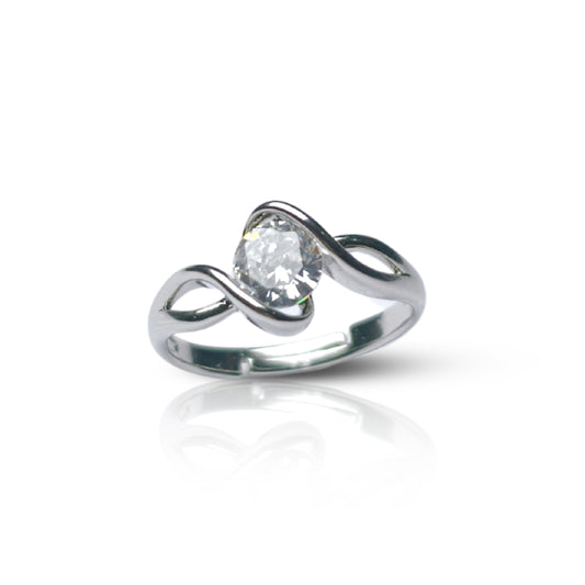 Eternal Twist American Diamond Ring