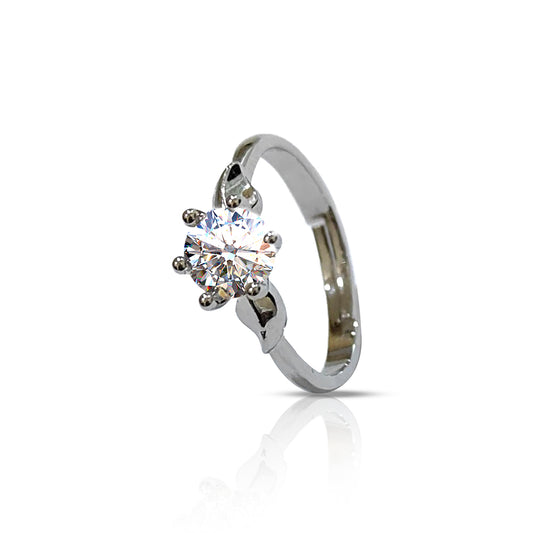 Classy Solitaire Finger Rings
