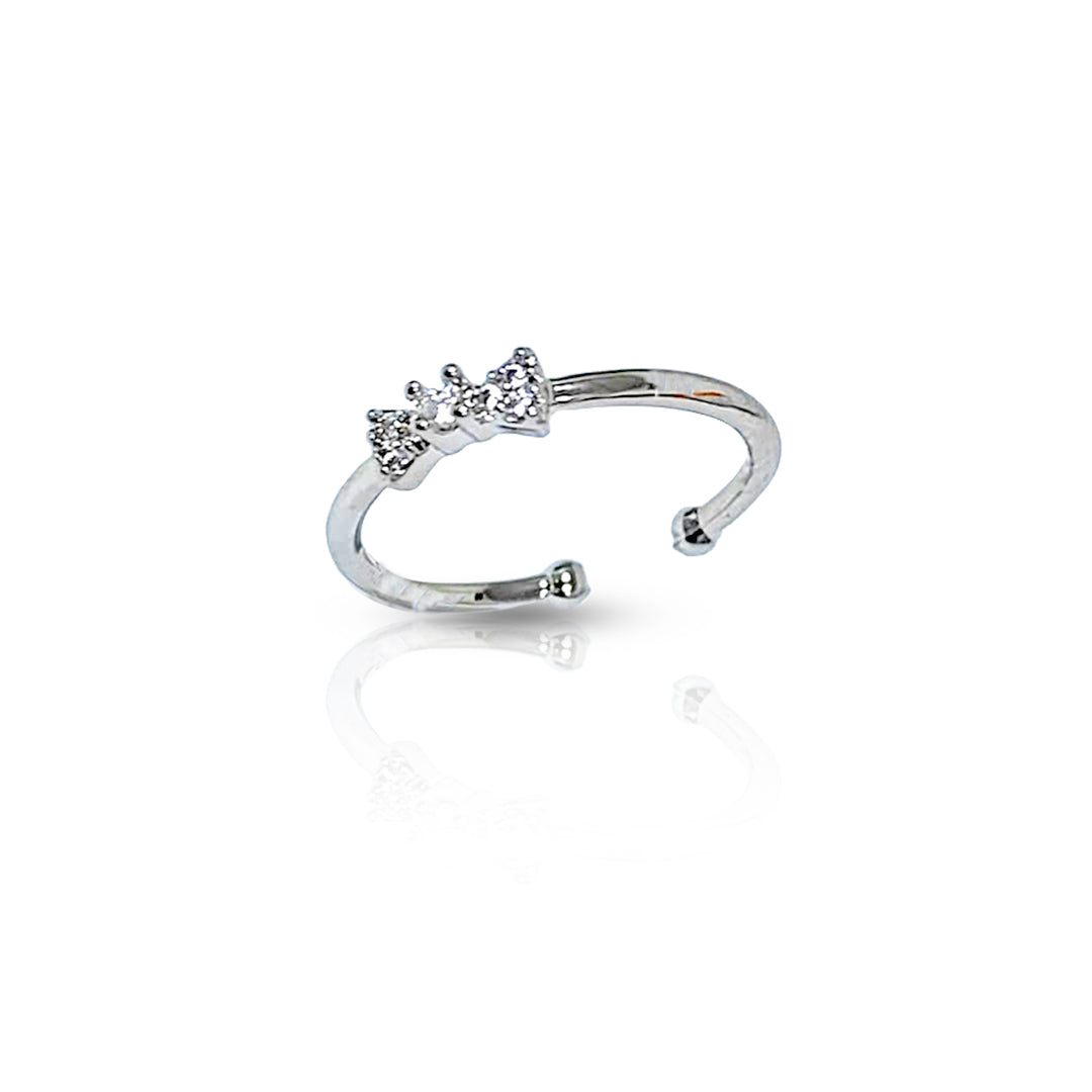 Royal Tiara Adjustable Ring