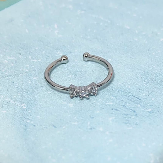 Royal Tiara Adjustable Ring