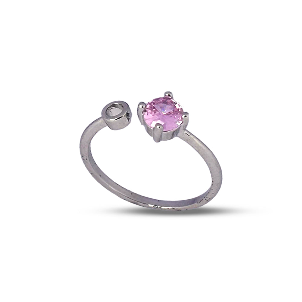 Pink Elegance Adjustable Ring