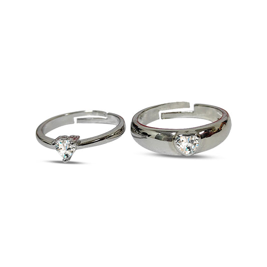 Eternal Heartbeat Couple Rings