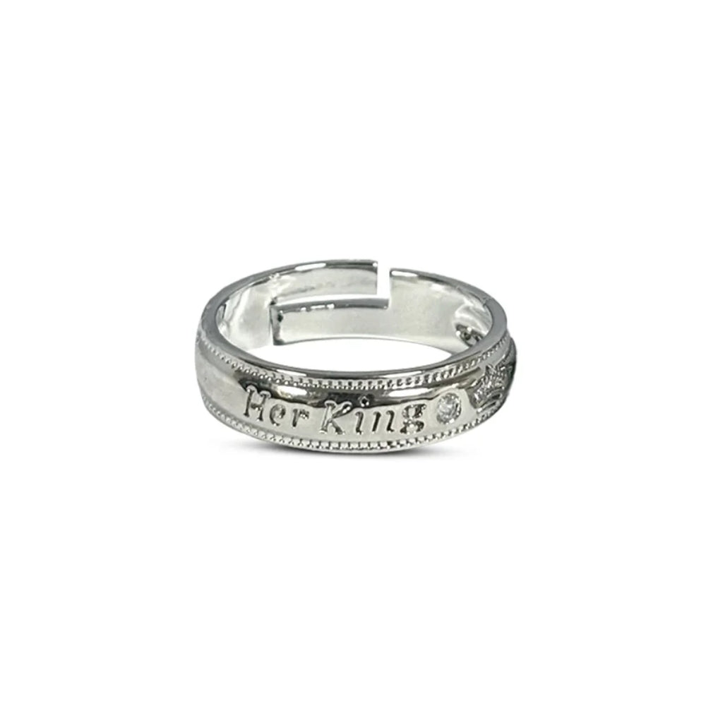 King’s Vow Adjustable Ring For Men's