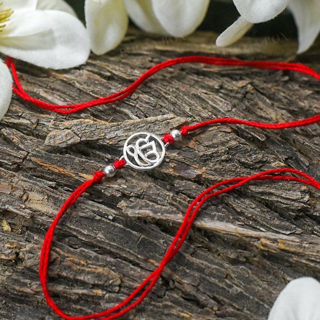 925 Silver Ik Onkar Rakhi